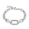 Bibbiena Poppi Gionna 925 sterling zilver Schakelarmband