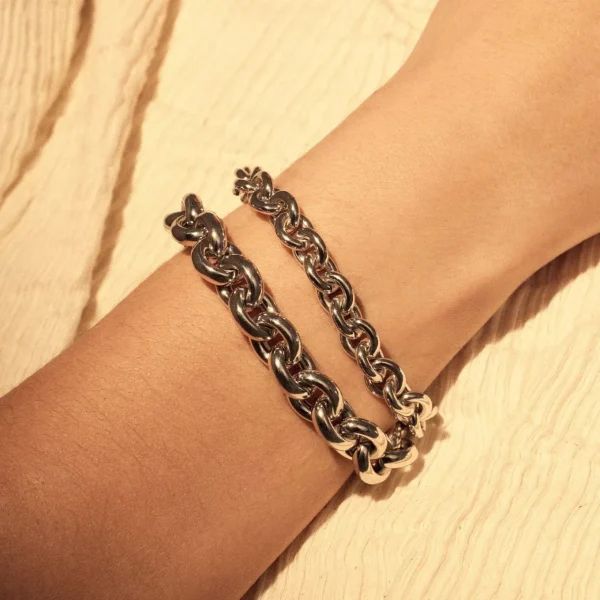 Bibbiena Poppi Mila 925 sterling zilver Schakelarmband