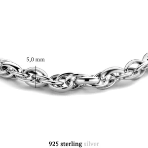 Bibbiena Poppi San Fedele 925 sterling zilver Schakelarmband