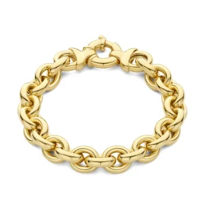 Bibbiena Poppi Tara 925 sterling zilver gold plated Schakelarmband